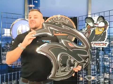 Dodge Hellcat Metal Sign
