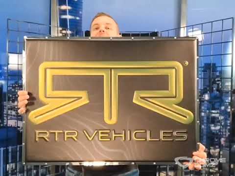 RTR Vehicles XL Metal Sign